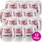 Multipack of 12 - Aunt Lydia's Fashion Crochet Thread Size 3-White